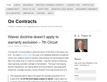 Tablet Screenshot of ontechnologylaw.com